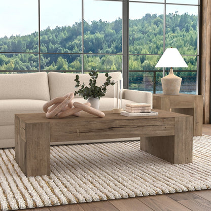 Bristol Rectangle Coffee Table - Cafe Brown