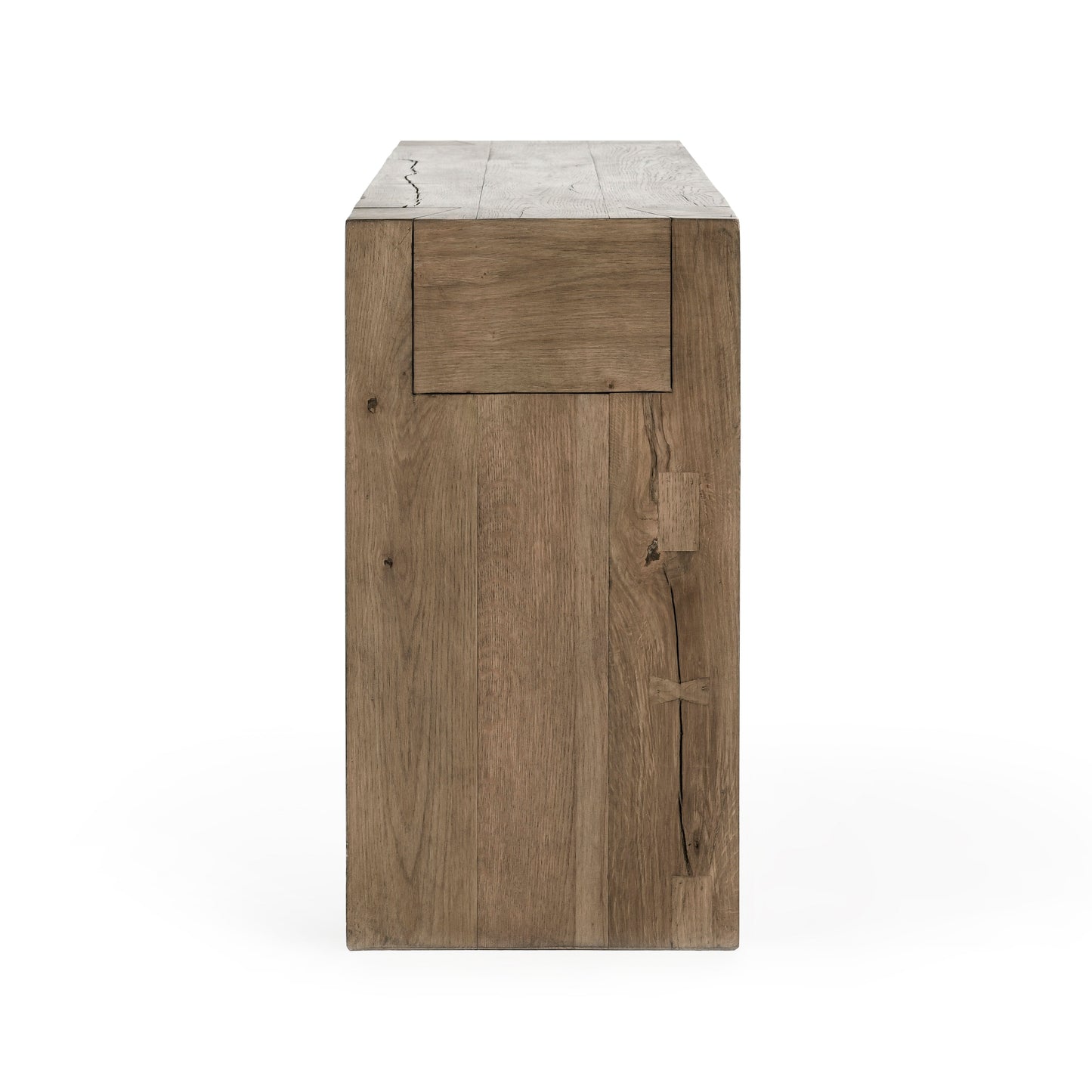 Bristol Rectangle Console Table - Cafe Brown