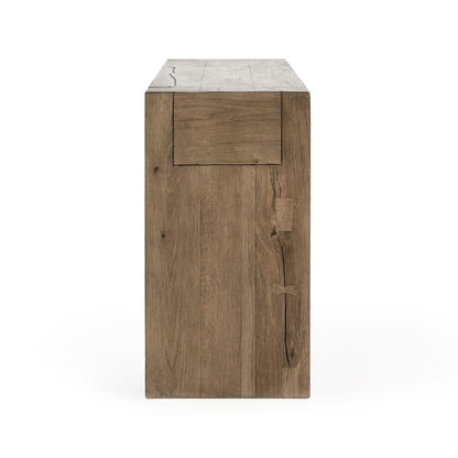 Bristol Rectangle Console Table - Cafe Brown
