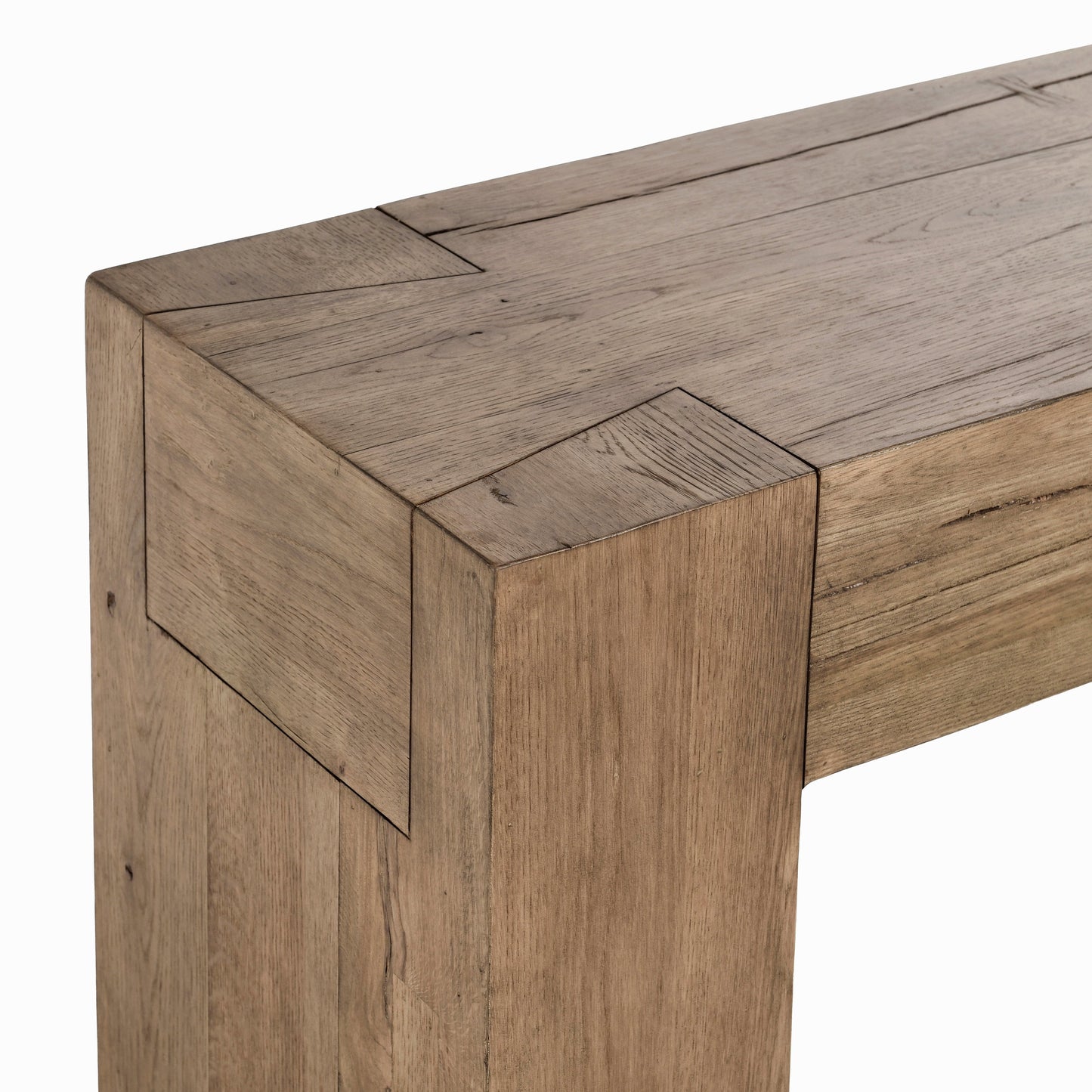 Bristol Rectangle Console Table - Cafe Brown