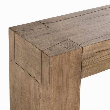 Bristol Rectangle Console Table - Cafe Brown