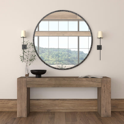 Bristol Rectangle Console Table - Cafe Brown