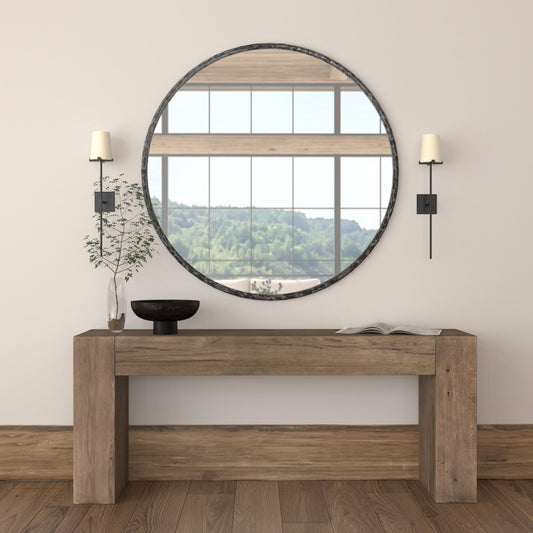Bristol Rectangle Console Table - Cafe Brown