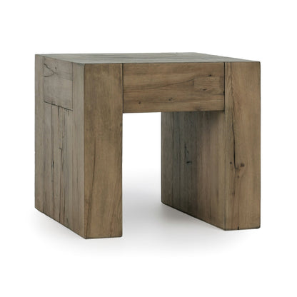Bristol Square End Table - Cafe Brown