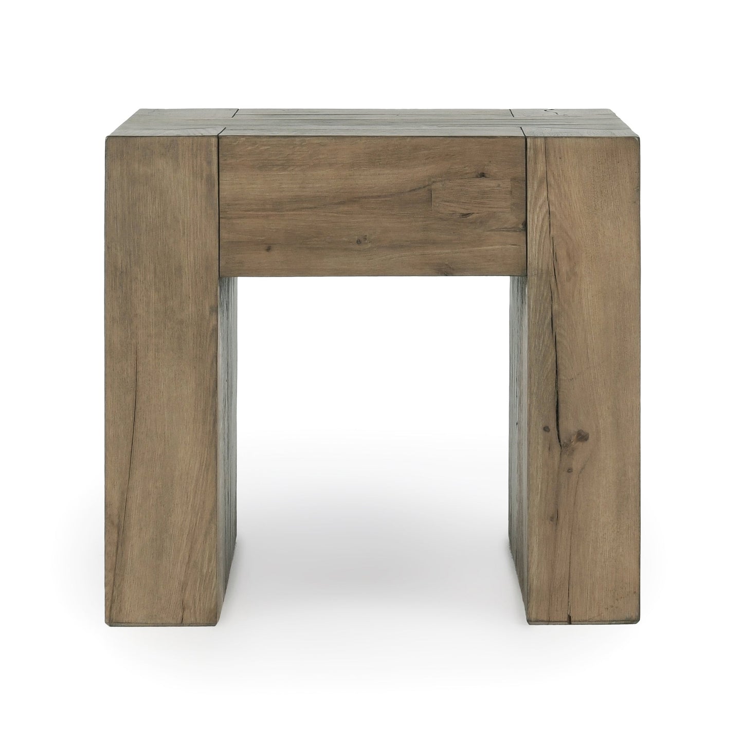 Bristol Square End Table - Cafe Brown