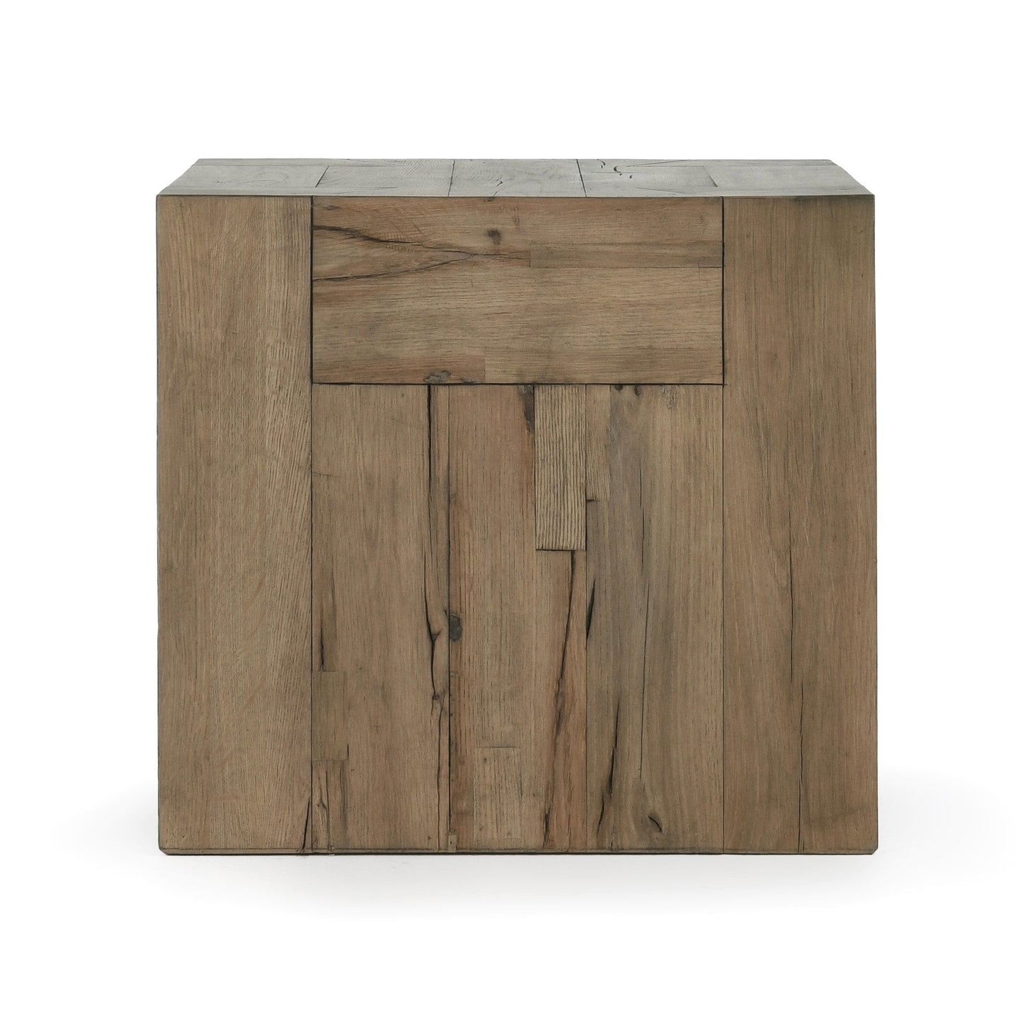 Bristol Square End Table - Cafe Brown