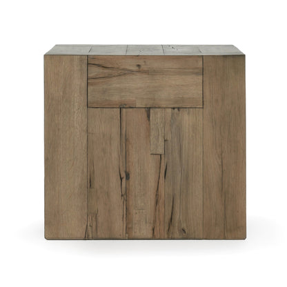 Bristol Square End Table - Cafe Brown