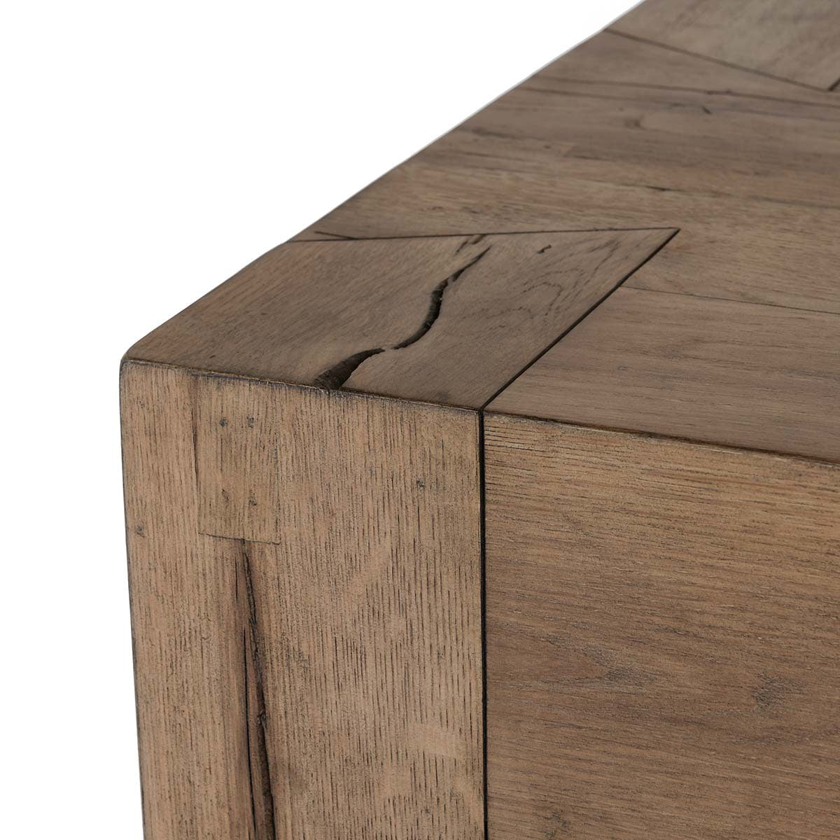 Bristol Square End Table - Cafe Brown