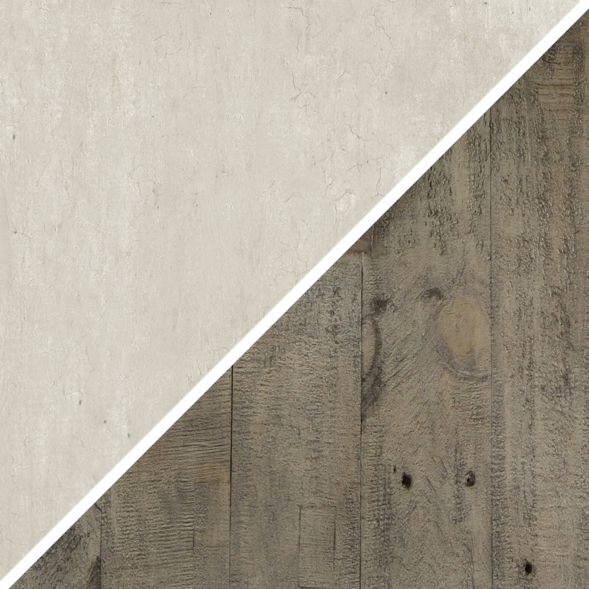 Durant Rectangle Coffee Table - Antique White/Distressed Brown
