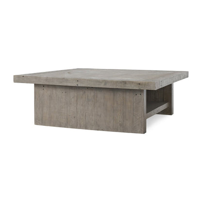 Stonebridge Square Coffee Table - Distressed Gray