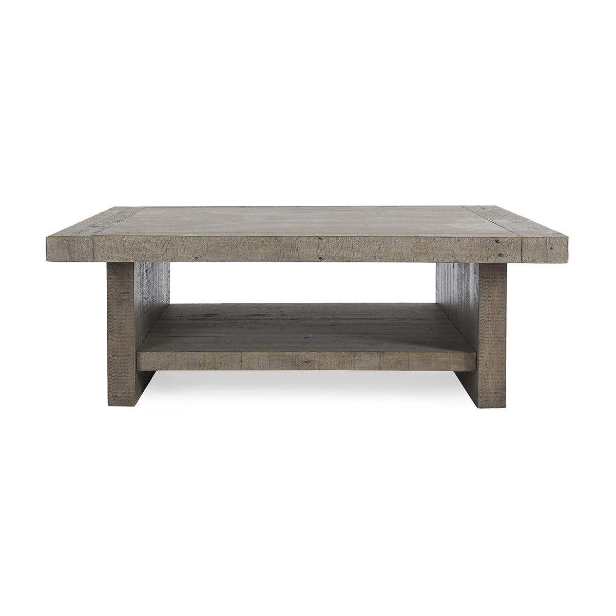 Stonebridge Square Coffee Table - Distressed Gray
