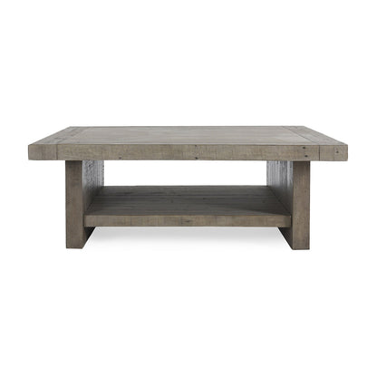 Stonebridge Square Coffee Table - Distressed Gray