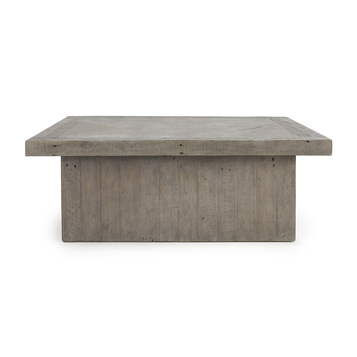 Stonebridge Square Coffee Table - Distressed Gray