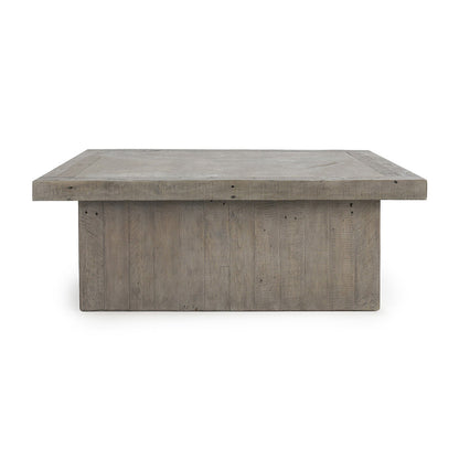 Stonebridge Square Coffee Table - Distressed Gray