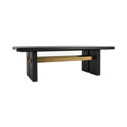 Larson Rectangle Dining Table - Carbon Black