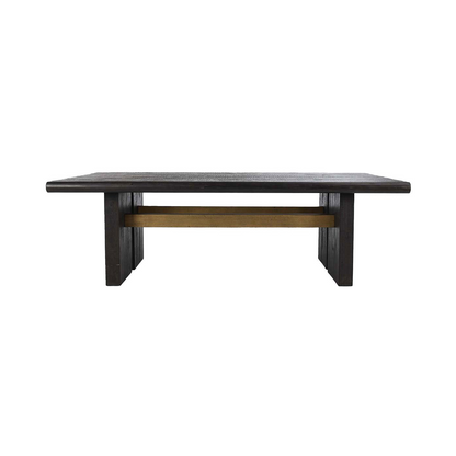 Larson Rectangle Dining Table - Carbon Black