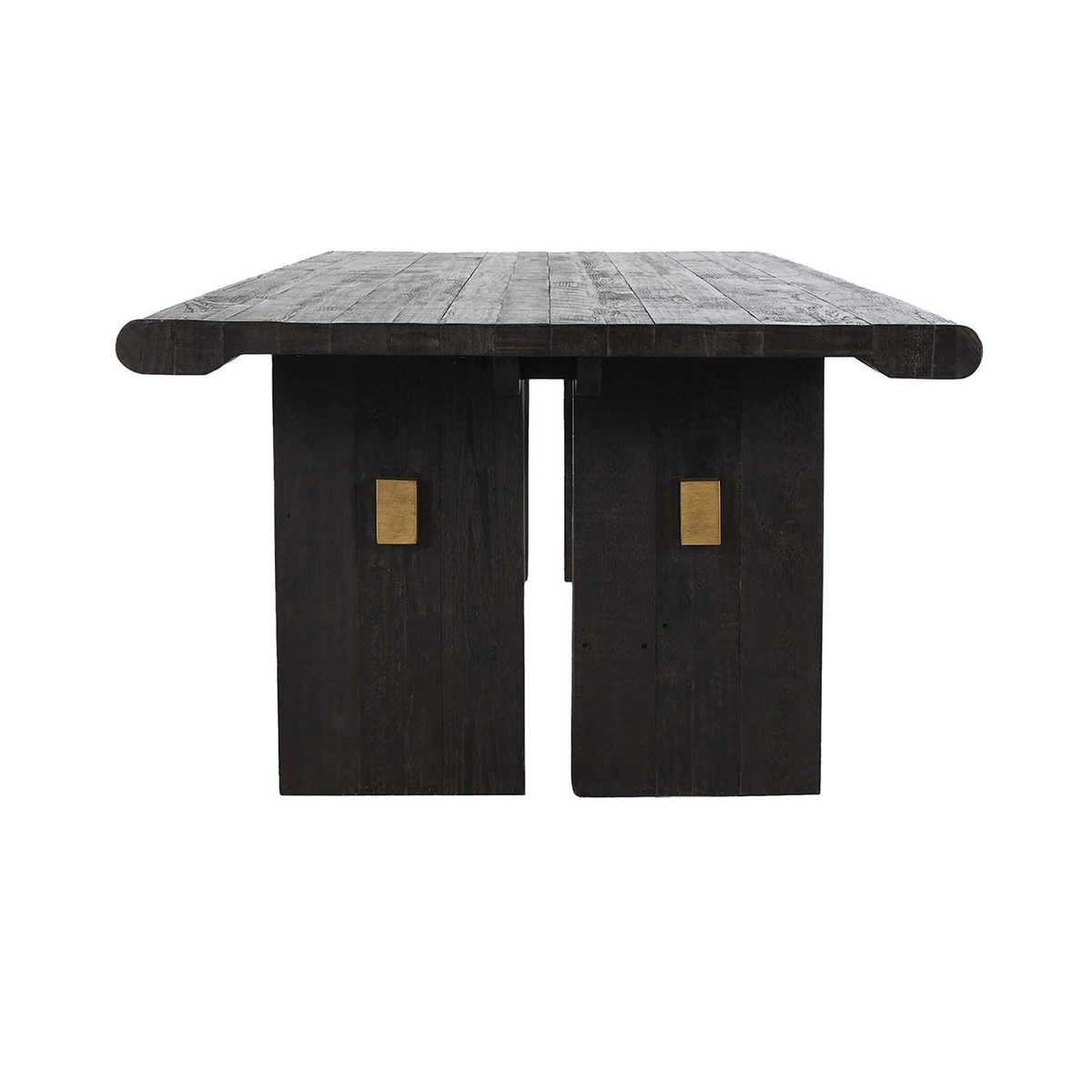 Larson Rectangle Dining Table - Carbon Black