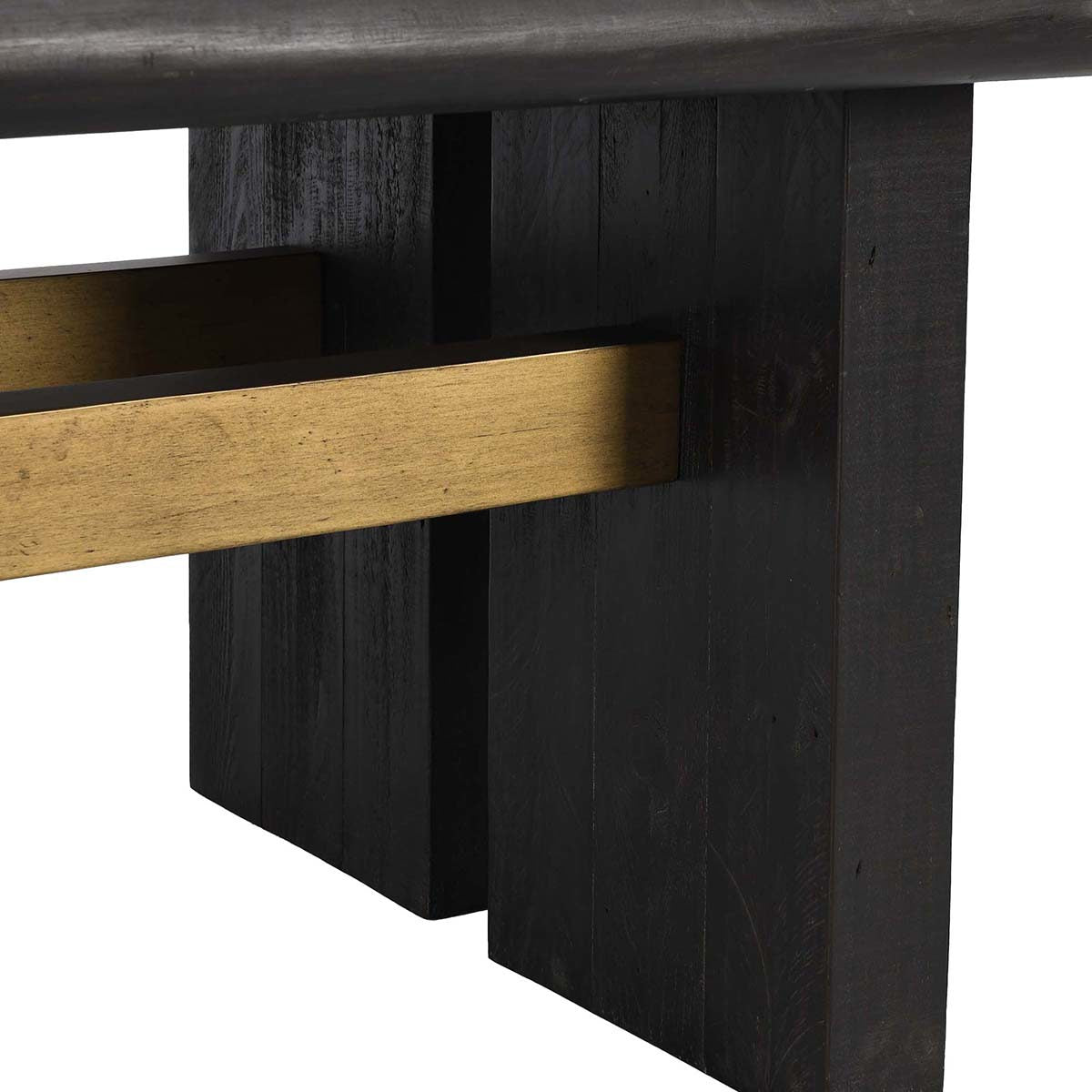 Larson Rectangle Dining Table - Carbon Black
