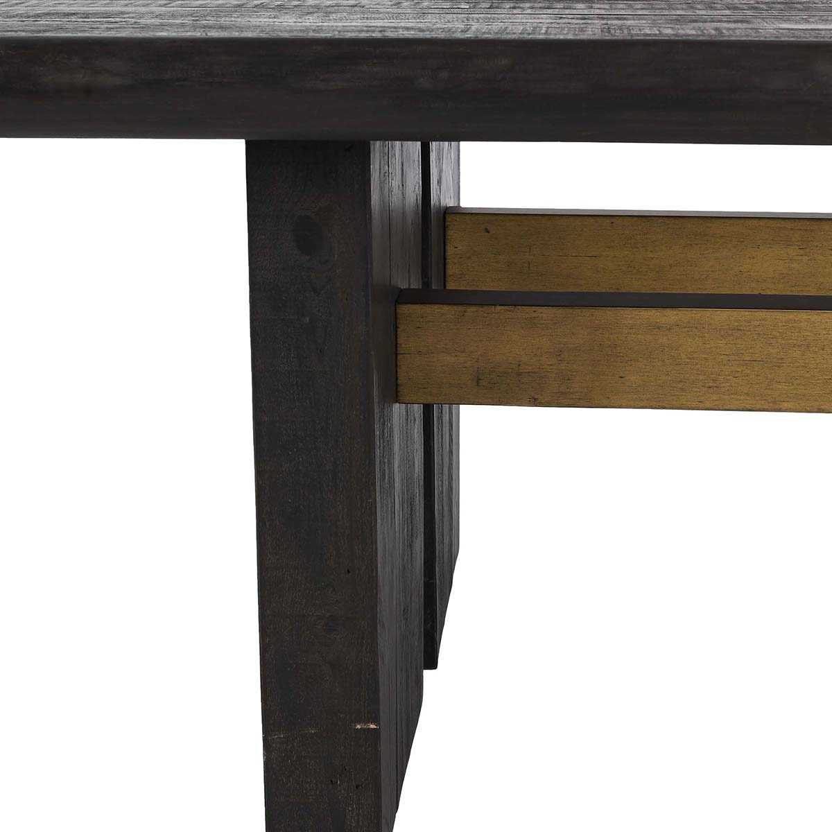 Larson Rectangle Dining Table - Carbon Black