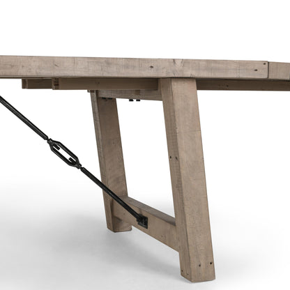 Tuscany 84"-106" Extendable Dining Table - Beige
