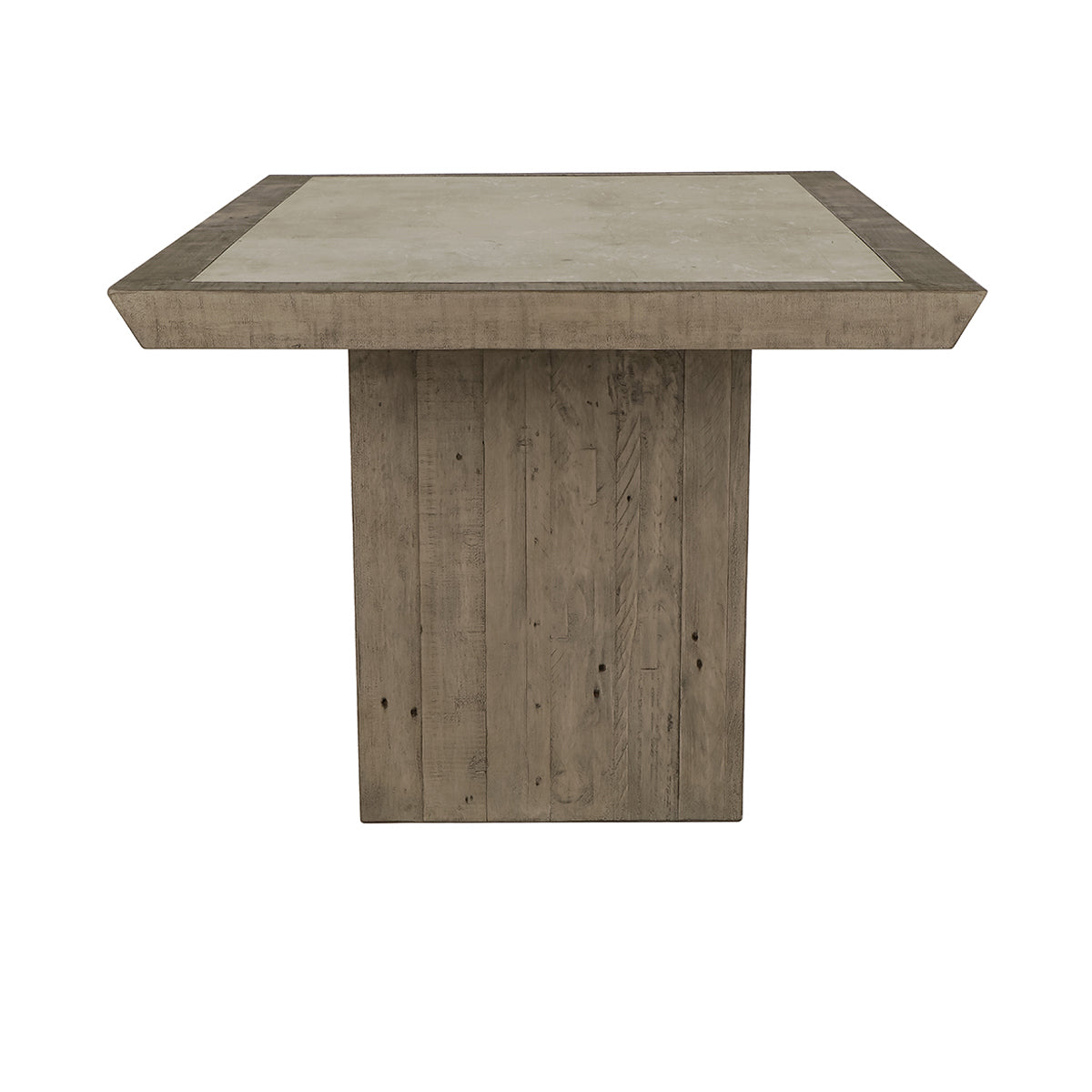 Efron Rectangle Dining Table - Distressed Gray/Antique White
