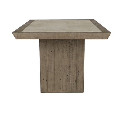 Efron Rectangle Dining Table - Distressed Gray/Antique White
