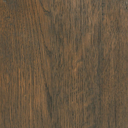 Troy Square End Table - Suede Brown