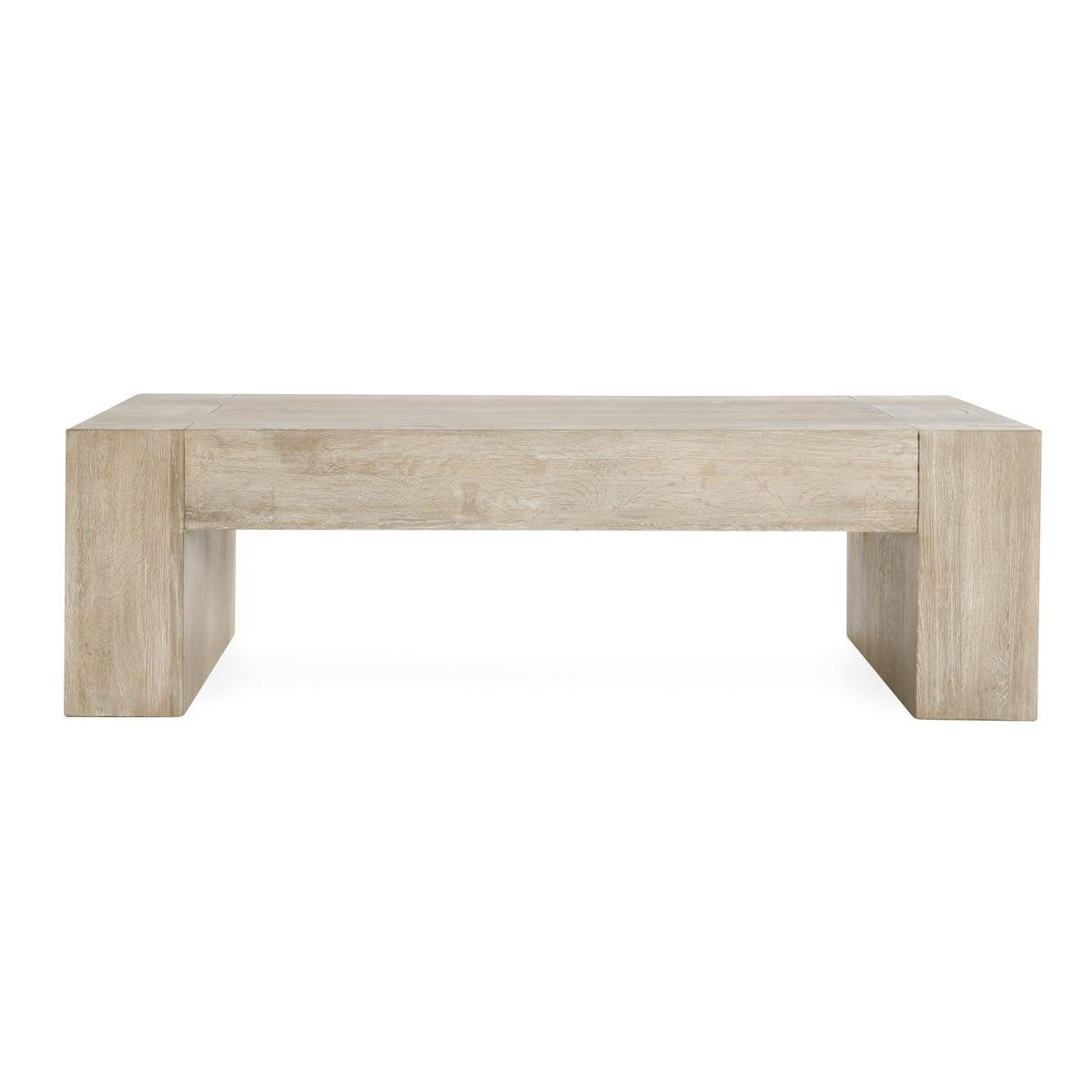 Bristol Rectangle Coffee Table - Aged Cream