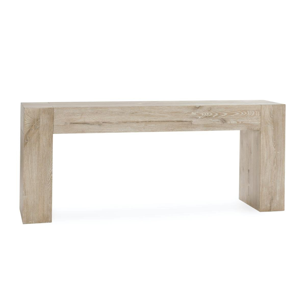Bristol Rectangle Console Table - Aged Cream