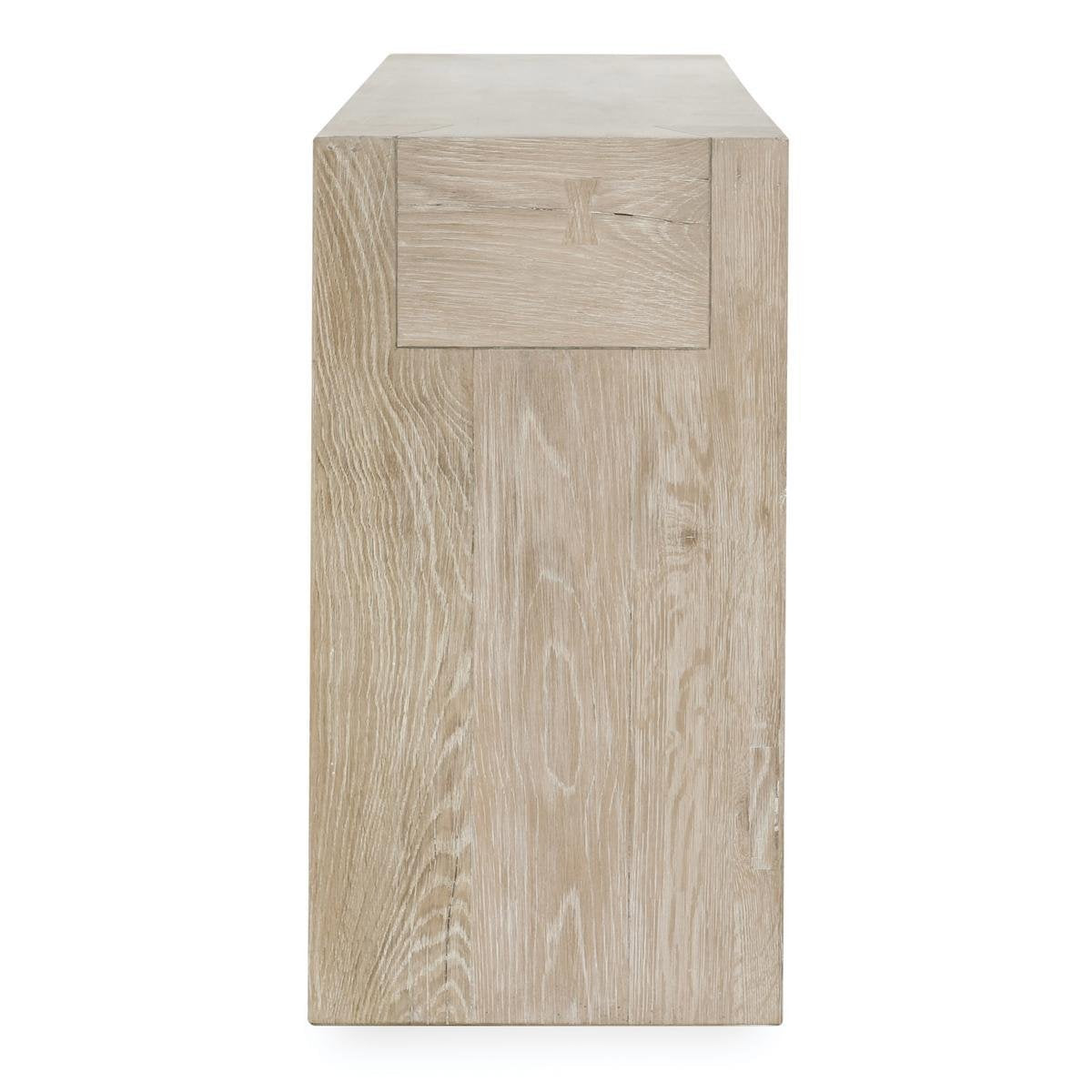 Bristol Rectangle Console Table - Aged Cream