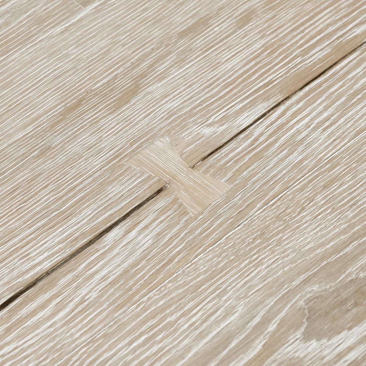 Bristol Rectangle Console Table - Aged Cream