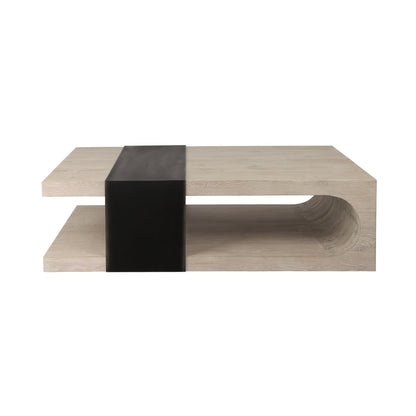 Danica Rectangle Coffee Table - Aged Cream