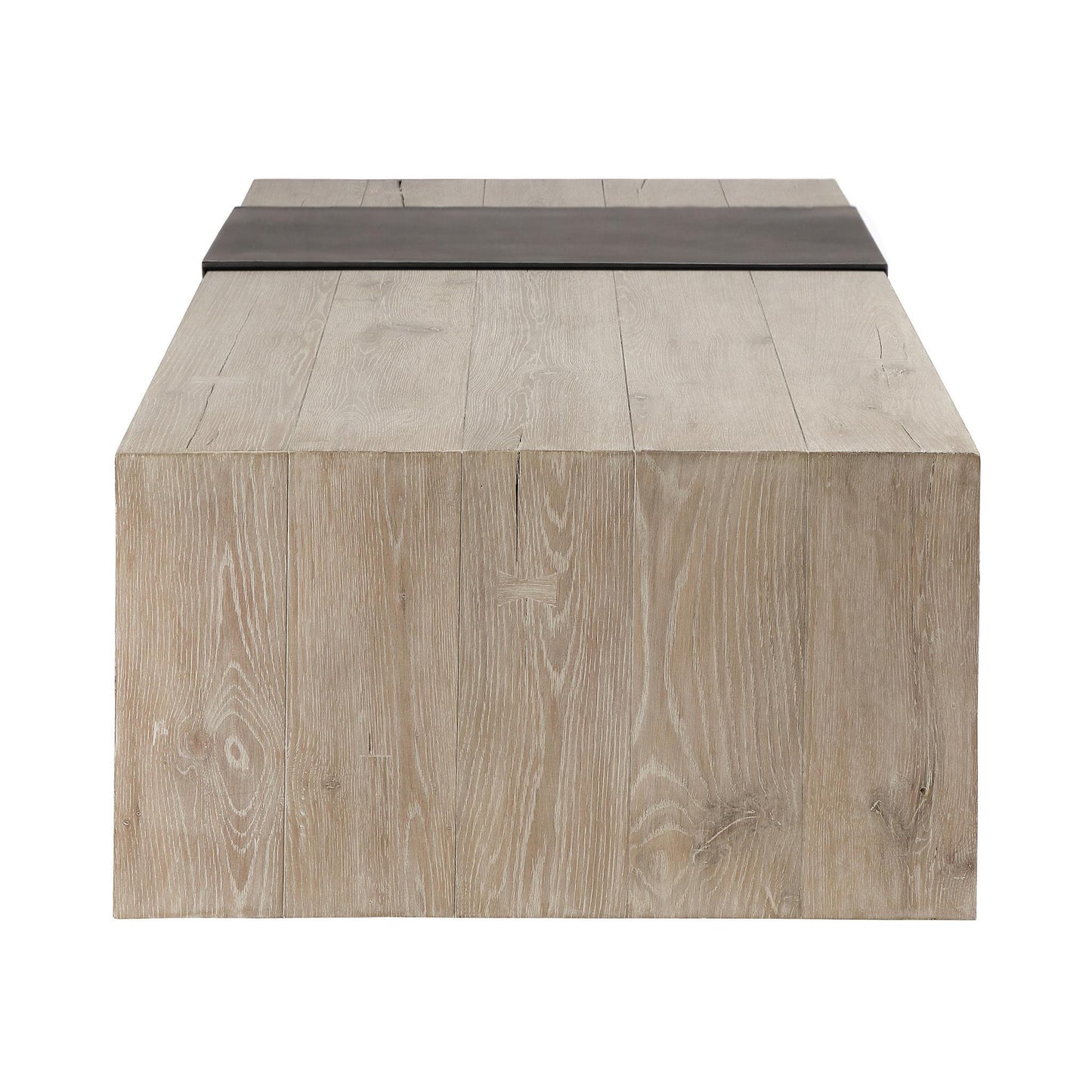 Danica Rectangle Coffee Table - Aged Cream