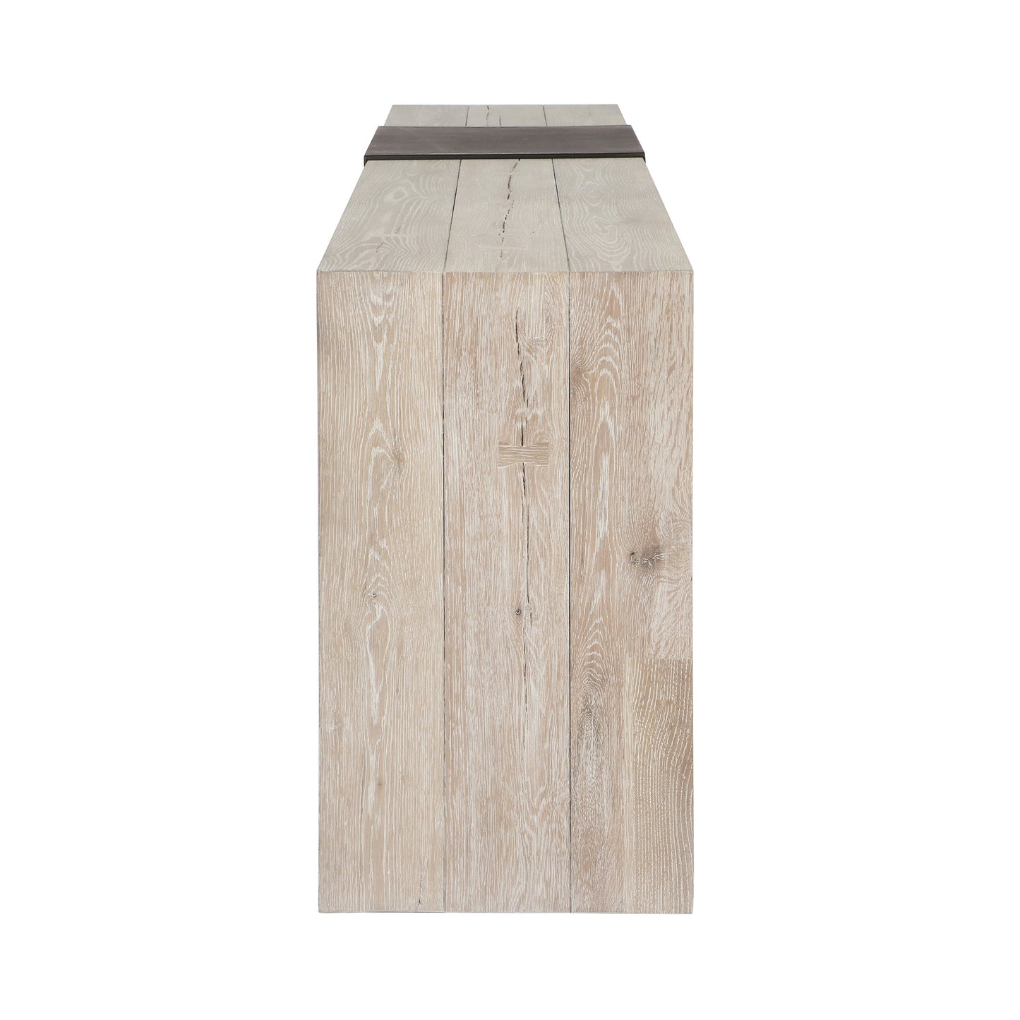 Danica Rectangle Console Table - Aged Cream