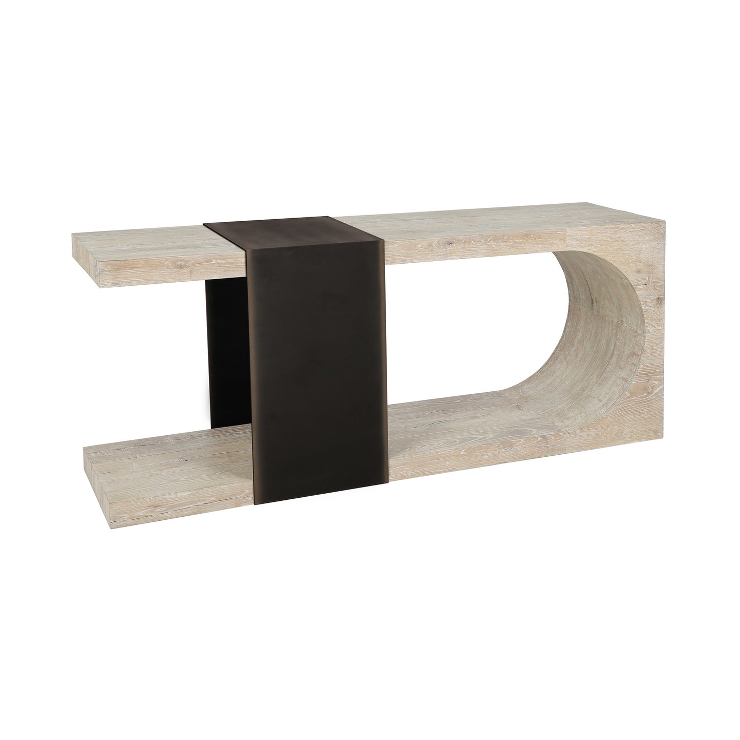 Danica Rectangle Console Table - Aged Cream