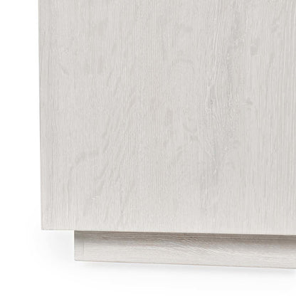Layne Square End Table - Milk White