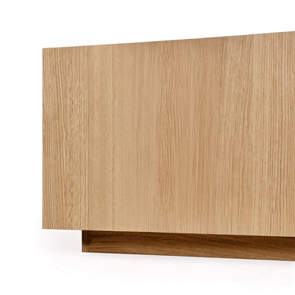 Layne Square Coffee Table w Casters - True Natural