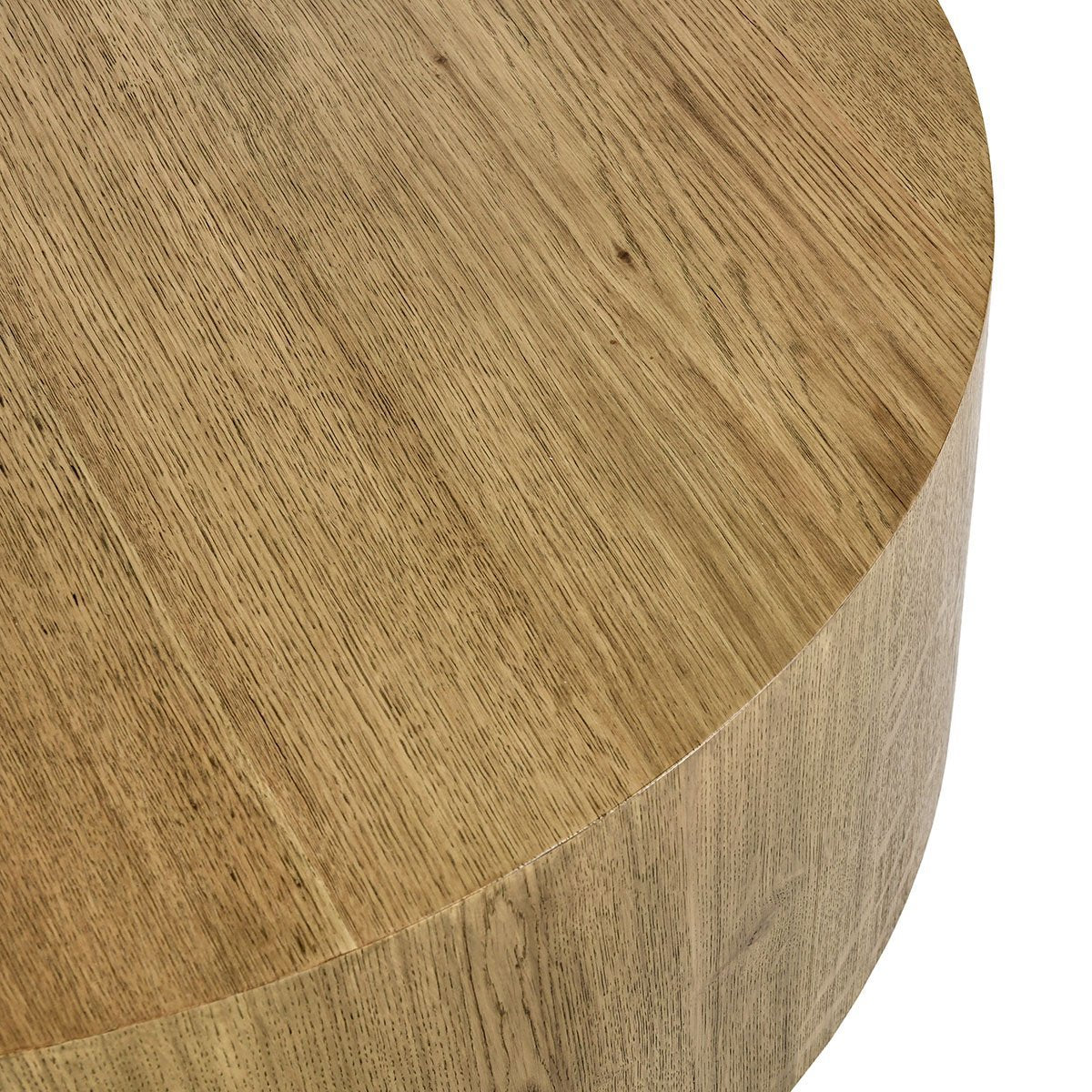 Layne Round Coffee Table w/Casters