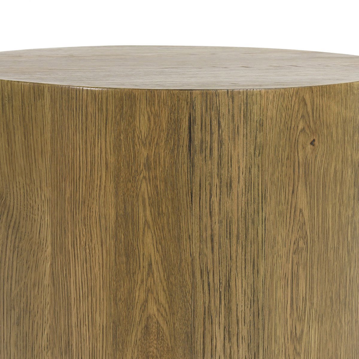 Layne Round End Table - Light Brown