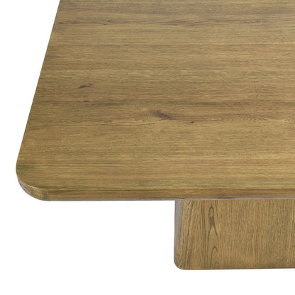 Orlando Rectangle Dining Table - Light Brown