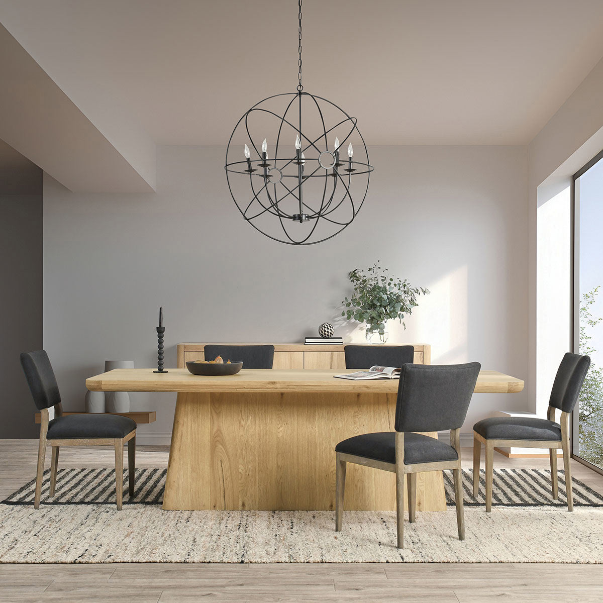 Orlando Rectangle Dining Table - True Natural