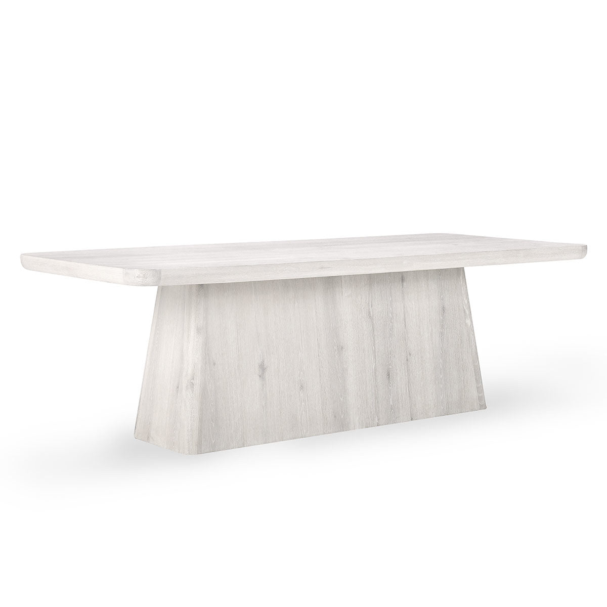 Orlando Rectangle Dining Table - Milk White