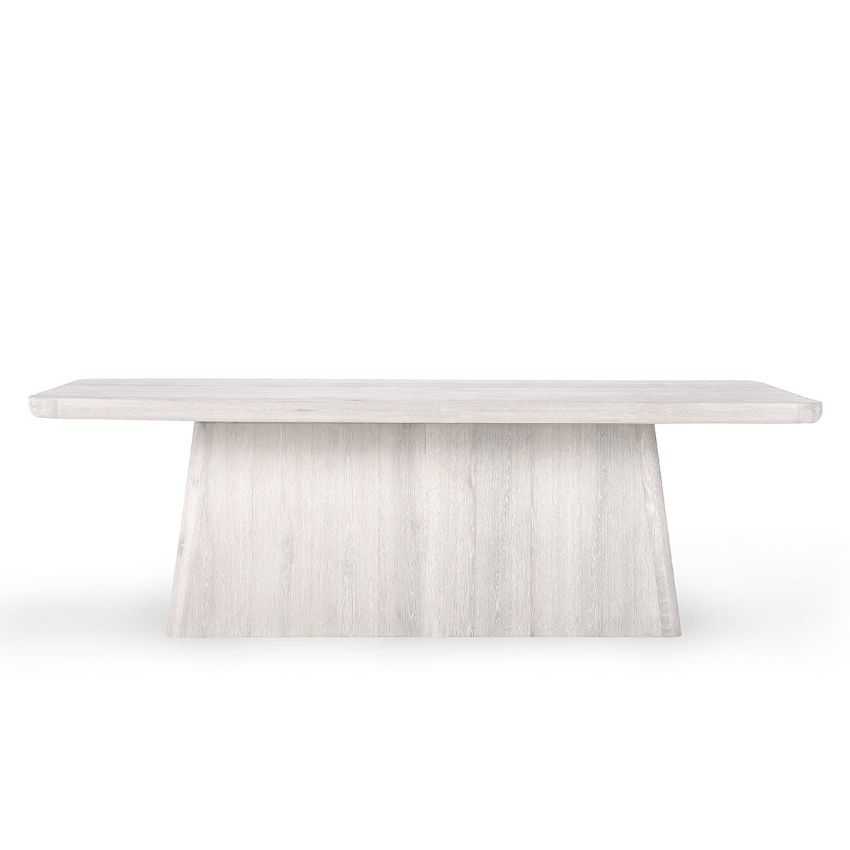 Orlando Rectangle Dining Table - Milk White