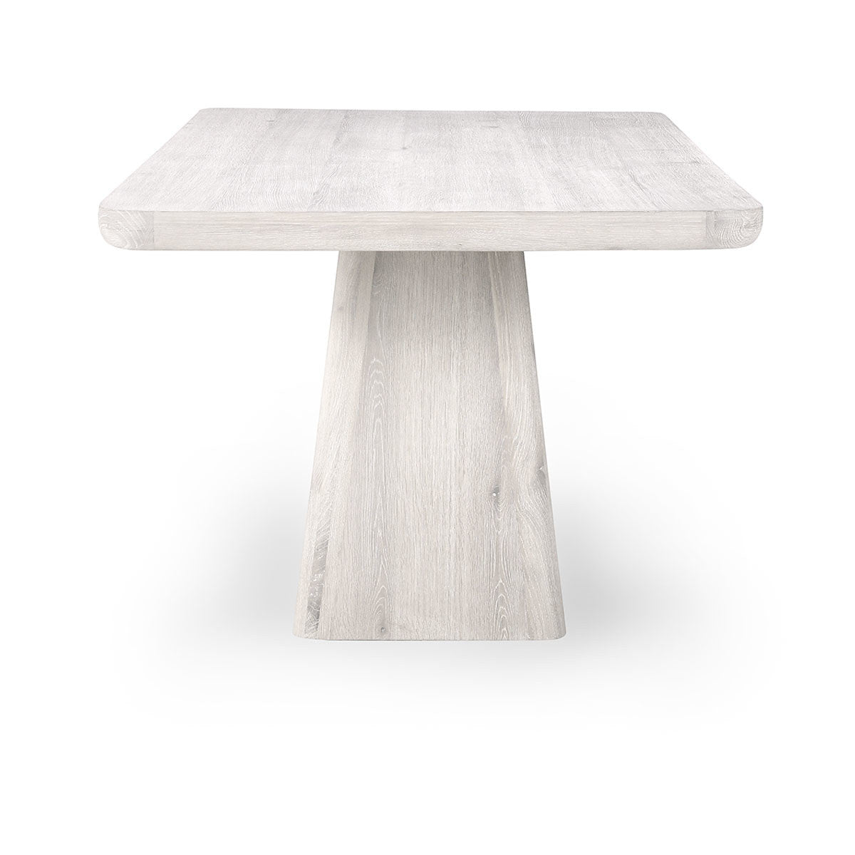 Orlando Rectangle Dining Table - Milk White