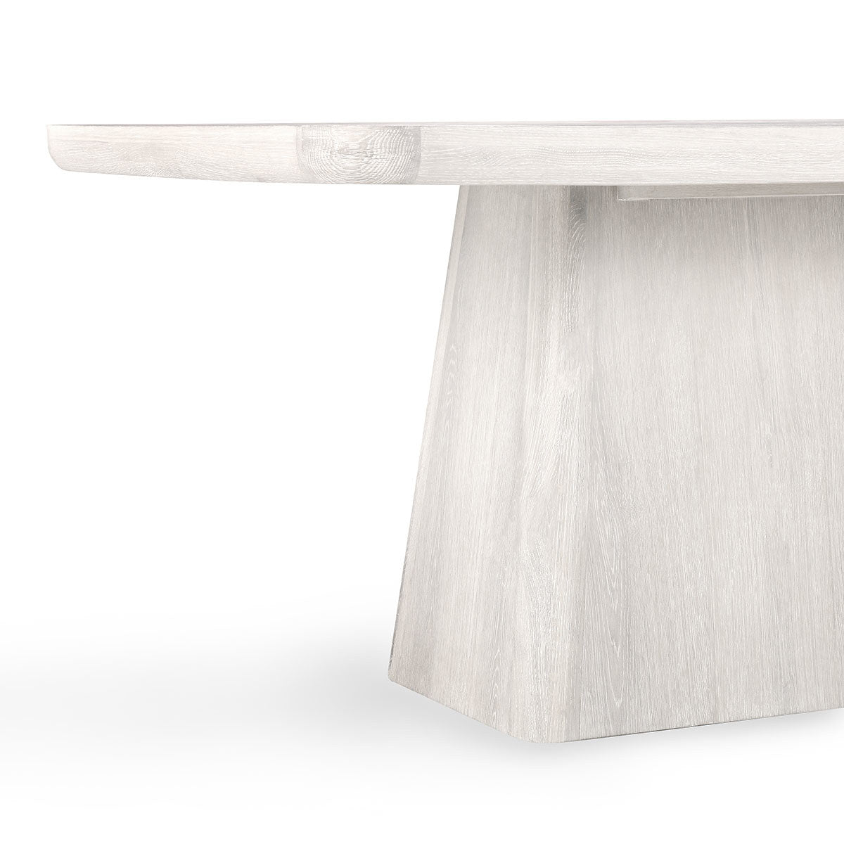 Orlando Rectangle Dining Table - Milk White