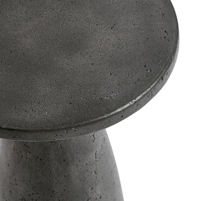 Collins 19" Accent Table - Dark Gray