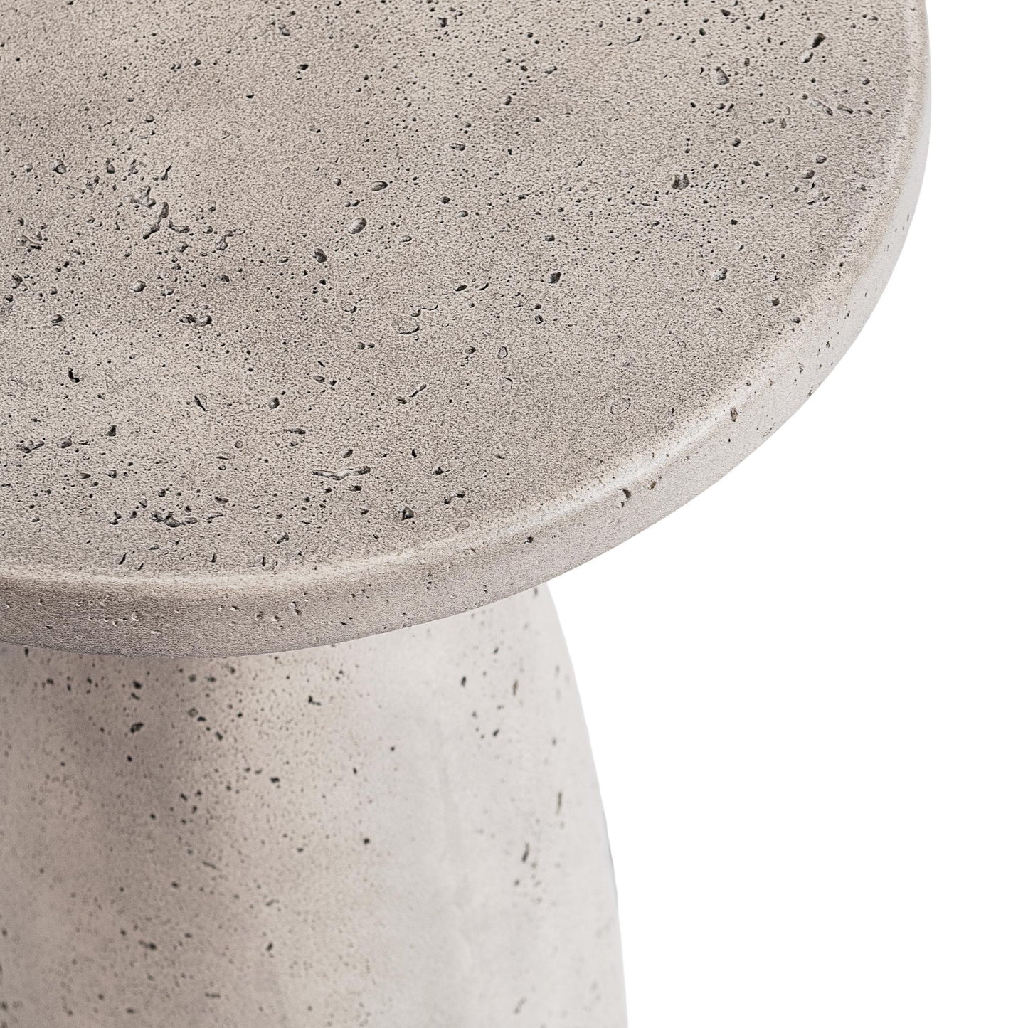 Collins 19" Accent Table - Light Gray