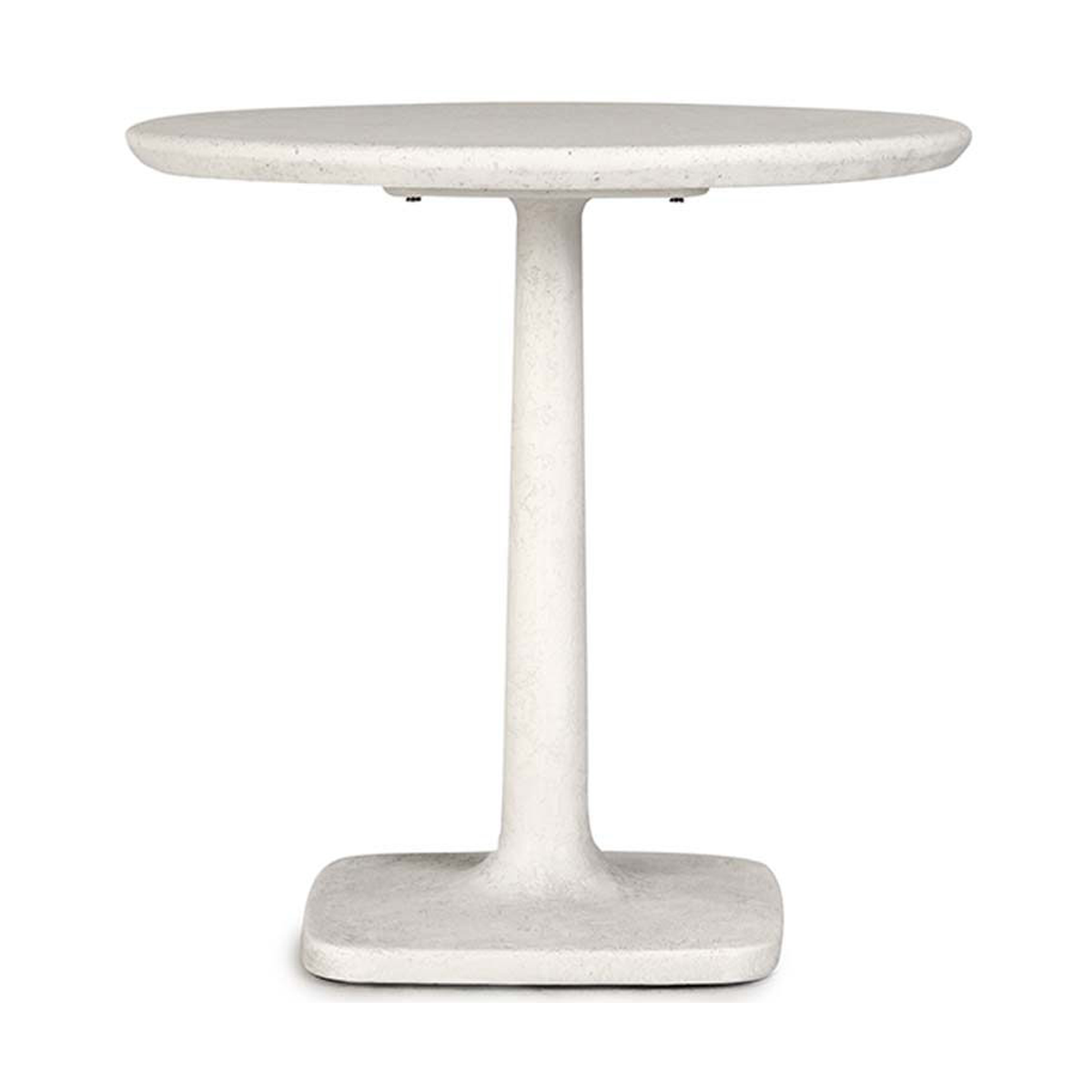 Paulina Outdoor Round Bistro Table - White