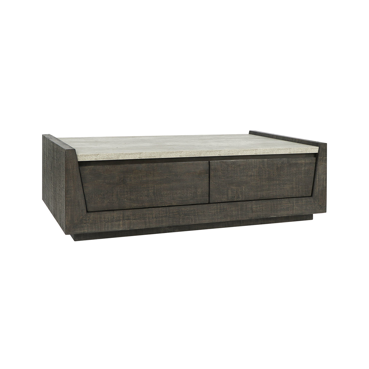 Tori Rectangle Coffee Table - Antique Gray