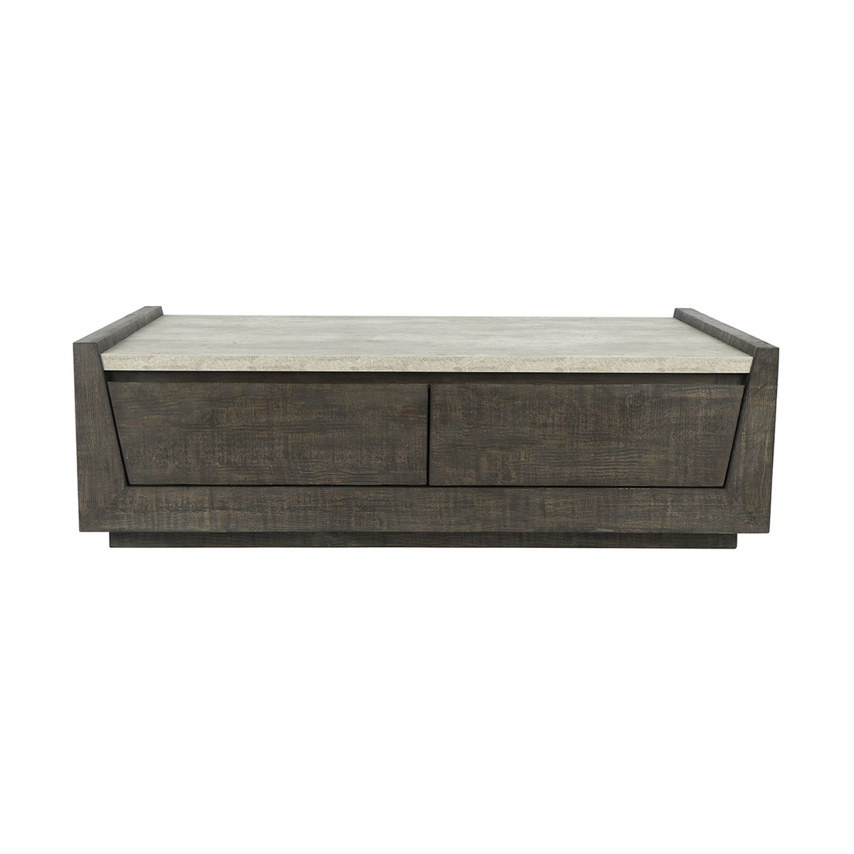 Tori Rectangle Coffee Table - Antique Gray